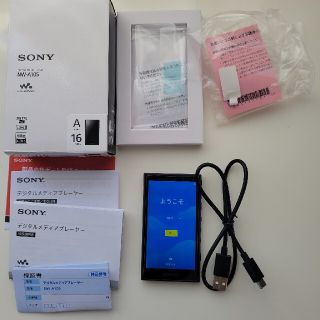 ウォークマン(WALKMAN)のSONY ウォークマン Aシリーズ NW-A105(B)(ポータブルプレーヤー)