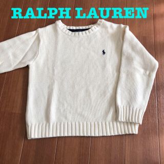 ポロラルフローレン(POLO RALPH LAUREN)の【値下げ！】ポロラルフローレン　ニット　セーター　5歳　100cm110cm(ニット)