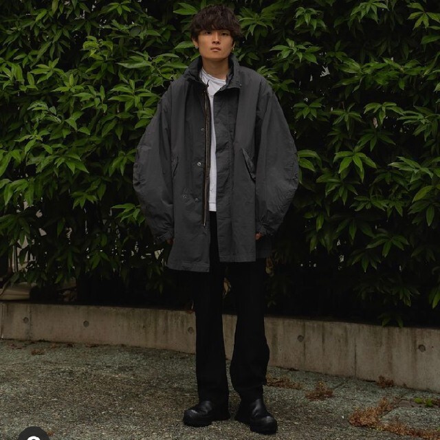 aton AIR VENTILE SHORT MODS COAT メンズのジャケット/アウター(モッズコート)の商品写真