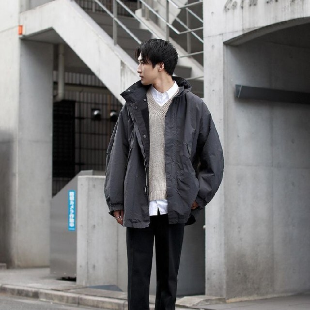 aton AIR VENTILE SHORT MODS COAT メンズのジャケット/アウター(モッズコート)の商品写真