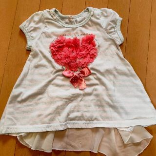 Tシャツ　カットソー　半袖　子供服　夏服　女の子　サイズ100(Tシャツ/カットソー)