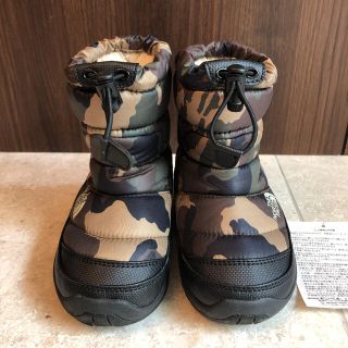 ザノースフェイス(THE NORTH FACE)の美品 ノースフェース キッズ スノーブーツ 17㎝(ブーツ)