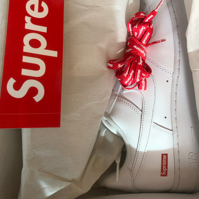 SUPREME NIKE AIR FORCE 1 LOW  白　27