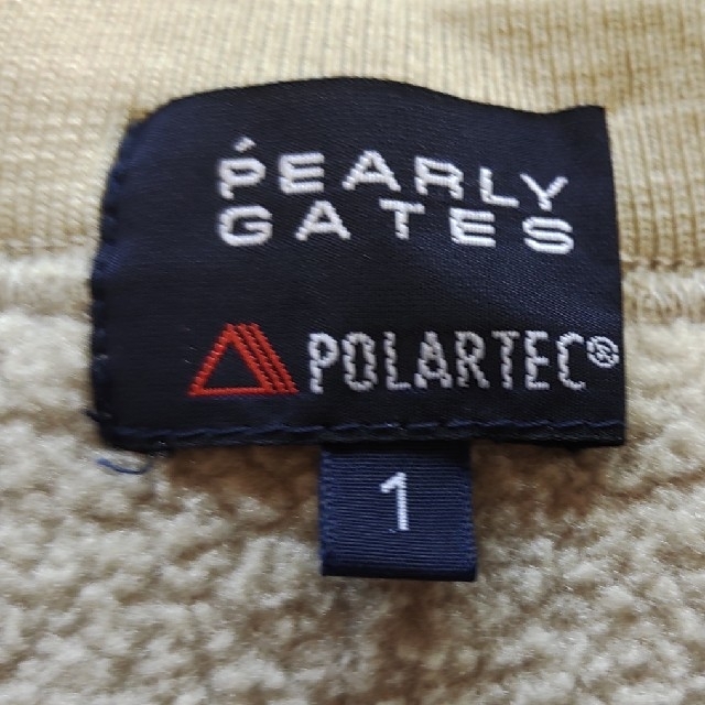PEARLY GATES(パーリーゲイツ)のPEARLY  GATES  フリース地トレーナー　レディース スポーツ/アウトドアのゴルフ(ウエア)の商品写真