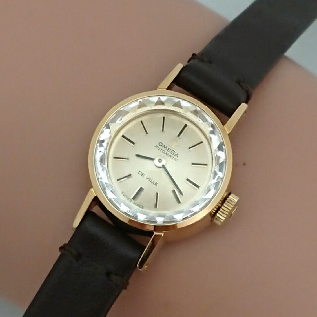 OMEGA(オメガ)のOH済 1972年製 オメガ デビル 自動巻き カットガラス レディース 極美品 レディースのファッション小物(腕時計)の商品写真