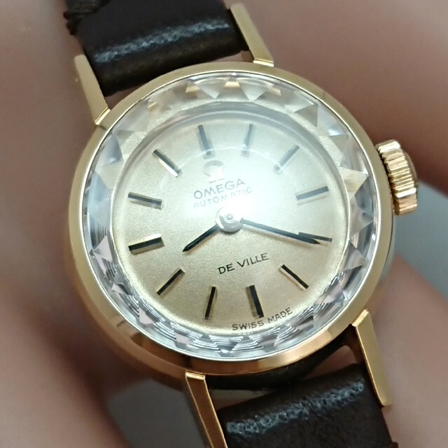 OMEGA(オメガ)のOH済 1972年製 オメガ デビル 自動巻き カットガラス レディース 極美品 レディースのファッション小物(腕時計)の商品写真