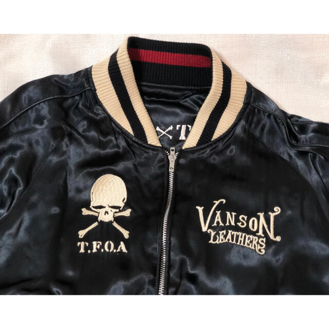 VANSON(バンソン)のVANSON(バンソン) クローズ×WORST コラボ デスラビット スカジャン メンズのジャケット/アウター(スカジャン)の商品写真