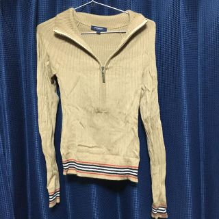 バーバリー(BURBERRY)のバーバリー チャック付ニット(ニット/セーター)