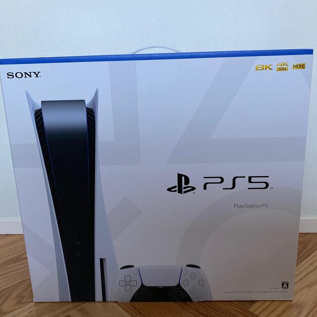 SONY(ソニー)の新品未使用 sony playstation 5 PS5 CFI-1100A01 エンタメ/ホビーのゲームソフト/ゲーム機本体(家庭用ゲーム機本体)の商品写真