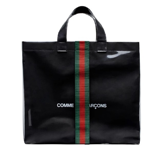 COMME des GARCONS(コムデギャルソン)のグッチ x コムデギャルソン コラボ PVCトートバッグ  レディースのバッグ(トートバッグ)の商品写真