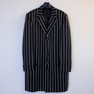 ジョンローレンスサリバン(JOHN LAWRENCE SULLIVAN)のstripe coat(チェスターコート)