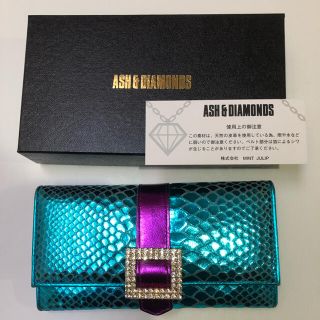 アッシュアンドダイアモンド(ASH&DIAMONDS)のASH & DIAMODS の長財布(長財布)