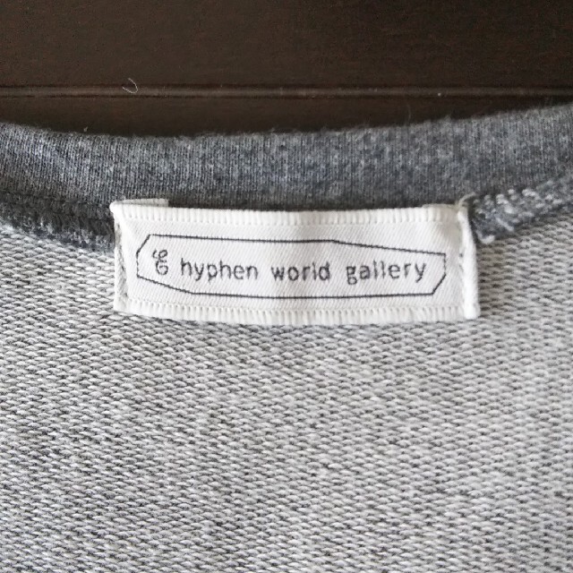 E hyphen world gallery(イーハイフンワールドギャラリー)のe hyphen world gallery  長袖カットソー F レディースのトップス(カットソー(長袖/七分))の商品写真