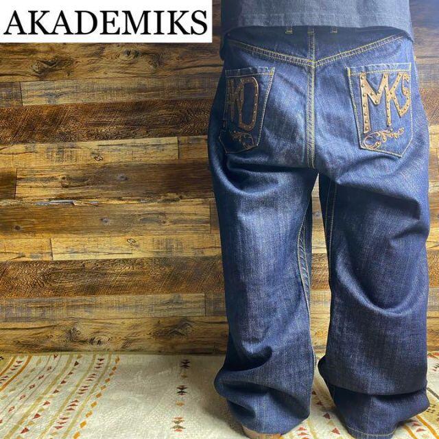 AKADEMIKS デニムパンツ サイズ32 アカデミクス ジーンズ ストリート