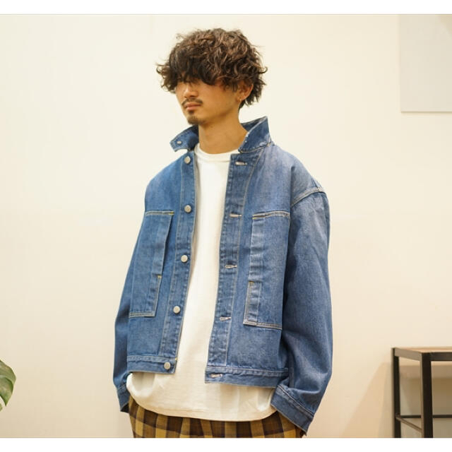 AURALEE オーラリー HARD TWIST DENIM BLOUZON-