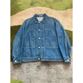 COMOLI - AURALEE オーラリー HARD TWIST DENIM BLOUZONの