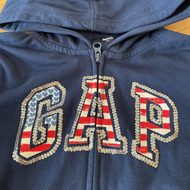 GAP Kids(ギャップキッズ)のGAPキッズ♡パーカー キッズ/ベビー/マタニティのキッズ服女の子用(90cm~)(ジャケット/上着)の商品写真