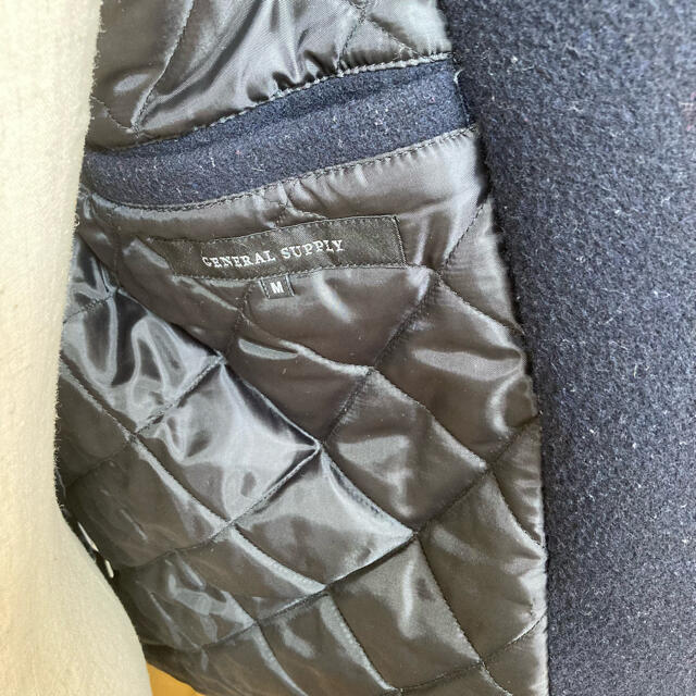 schott(ショット)のSHIPS  SCHOTT コラボ  Pコート 　ネイビー　レア　Mサイズ メンズのジャケット/アウター(ピーコート)の商品写真
