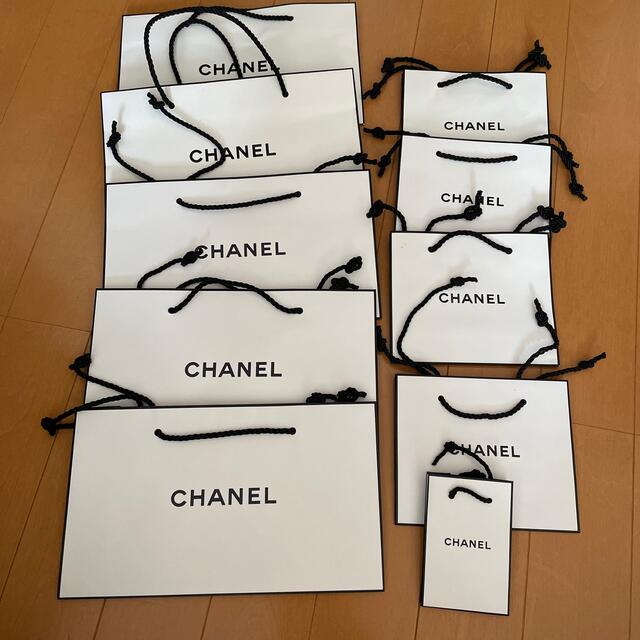 CHANEL(シャネル)のCHANEL ショップ袋セット　非売品 レディースのバッグ(ショップ袋)の商品写真