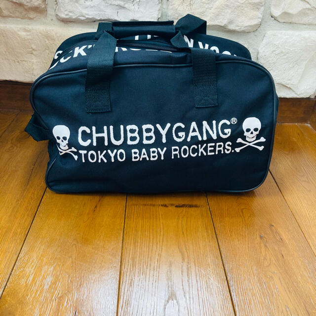 CHUBBYGANG(チャビーギャング)のCHUBBYGANG チャビーギャング 美品　ボストンキャリー バッグ キッズ/ベビー/マタニティの外出/移動用品(キャリーバスケット)の商品写真