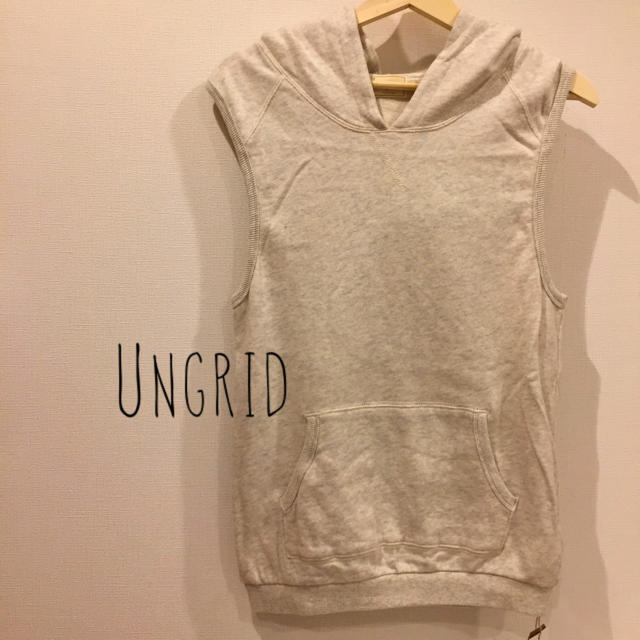 Ungrid(アングリッド)のアングリッド♡ノースリパーカー レディースのトップス(パーカー)の商品写真