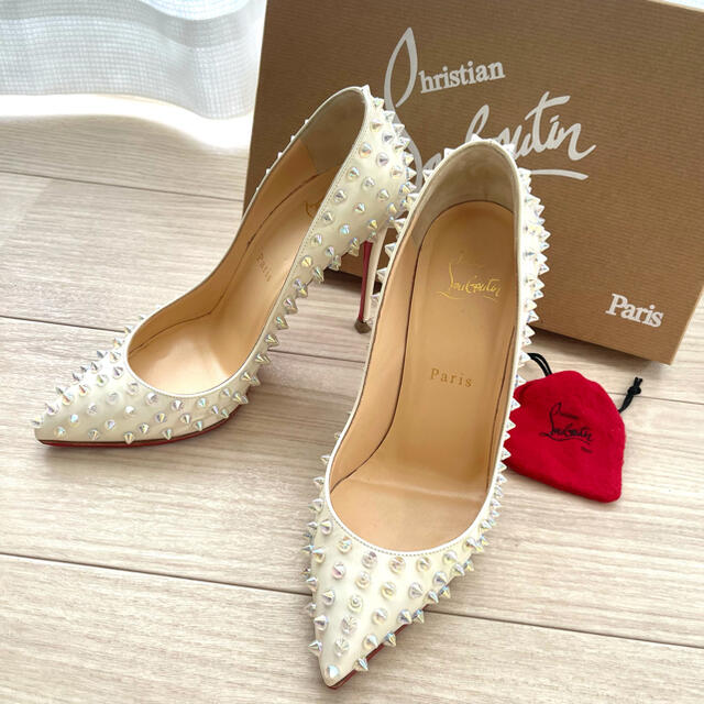 Christian Louboutin オーロラスタッズパンプス　23.5