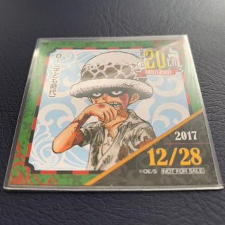 麦わらストア　ステッカー　シール　ONE PIECE   ギン　365日　366