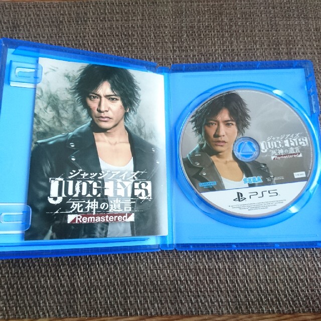 SEGA(セガ)のJUDGE EYES：死神の遺言 Remastered PS5ジャッジアイズ エンタメ/ホビーのゲームソフト/ゲーム機本体(家庭用ゲームソフト)の商品写真