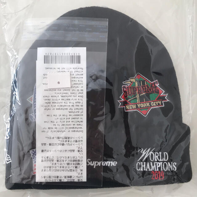 Supreme(シュプリーム)のSupreme x New Era Championship ビーニー 19FW メンズの帽子(ニット帽/ビーニー)の商品写真