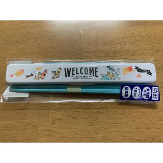 新品！ドナルド　箸　箸ケース(弁当用品)