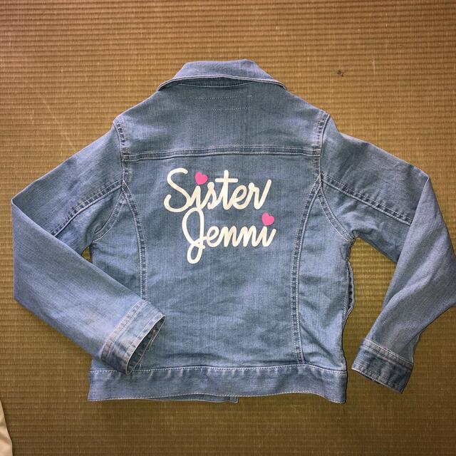 JENNI(ジェニィ)のジェニーsisterJENNI120センチGジャン★送料無料 キッズ/ベビー/マタニティのキッズ服女の子用(90cm~)(ジャケット/上着)の商品写真