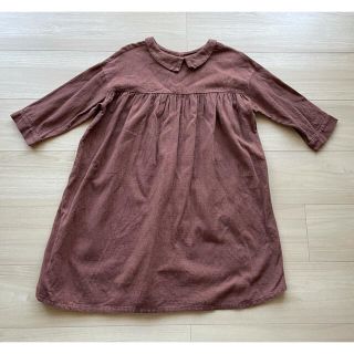 コドモビームス(こどもビームス)の韓国子供服　SCON バックボタンワンピース size110〜120(ワンピース)