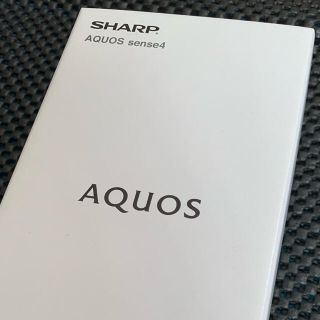 a 【未使用】 おまけ付　AQUOS sense4  SH-M15