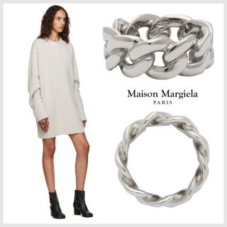 マルタンマルジェラ(Maison Martin Margiela)のMaison Margiela チェーン リング(リング(指輪))