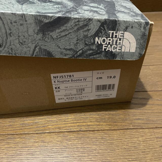 THE NORTH FACE(ザノースフェイス)のニコちゃん様専用❗️ノースフェイス　ブーツ　キッズ　１９センチ キッズ/ベビー/マタニティのキッズ靴/シューズ(15cm~)(ブーツ)の商品写真