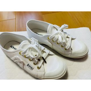 スペルガ(SUPERGA)のsuperga 100周年アニバーサリーモデル ホワイト(スニーカー)