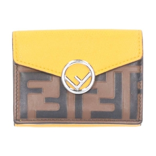 フェンディ(FENDI)のフェンディ 8M0395 三つ折りコンパクトウォレット財布(財布)