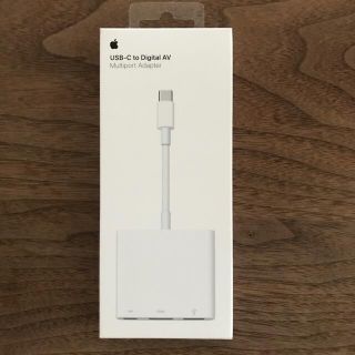 アップル(Apple)のApple USB-C Digital AV Multiport MUF82ZA(その他)