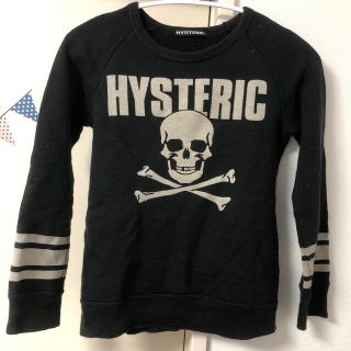 ヒステリックグラマー(HYSTERIC GLAMOUR)のHYSTERIC ヒステリック　スカル長袖　トレーナー　120(Tシャツ/カットソー)