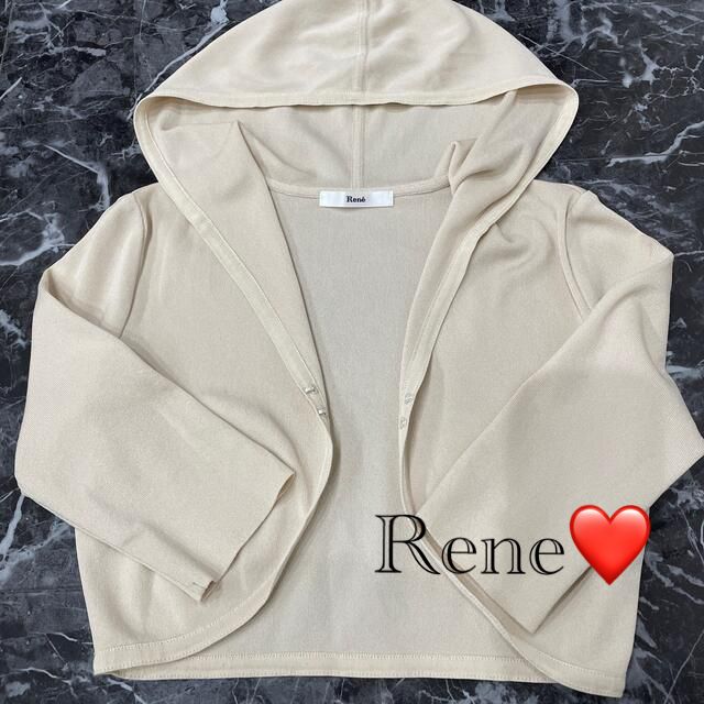 René(ルネ)のお値下げ❣️Rene ボレロ　36 ライトベージュ🌸 レディースのトップス(ボレロ)の商品写真