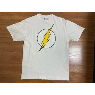 アベイシングエイプ(A BATHING APE)のAPE × DC Comics フラッシュT ホワイト L マーベル(Tシャツ/カットソー(半袖/袖なし))