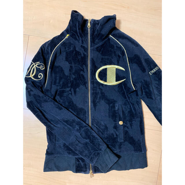 DRESSCAMP(ドレスキャンプ)のDRESSCAMP×Champion ジャージ レア ライオン 柄 ベロア メンズのトップス(ジャージ)の商品写真