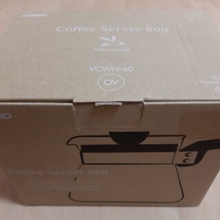 ハリオ(HARIO)のハリオ　コーヒーサーバー600 オリーブウッド　vcwn-60(調理道具/製菓道具)