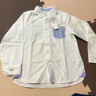 グローバルワーク(GLOBAL WORK)の値引き！　タグ付き　新品！　グローバルワーク　キッズシャツ　110 120センチ(Tシャツ/カットソー)