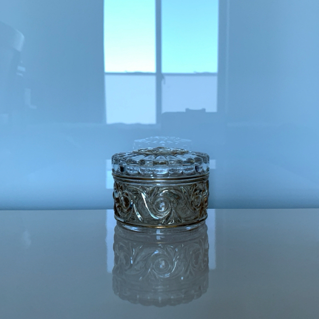 ✯ 極レア 神秘的 光 Baccarat オールドバカラ イリス ベース 花瓶✯