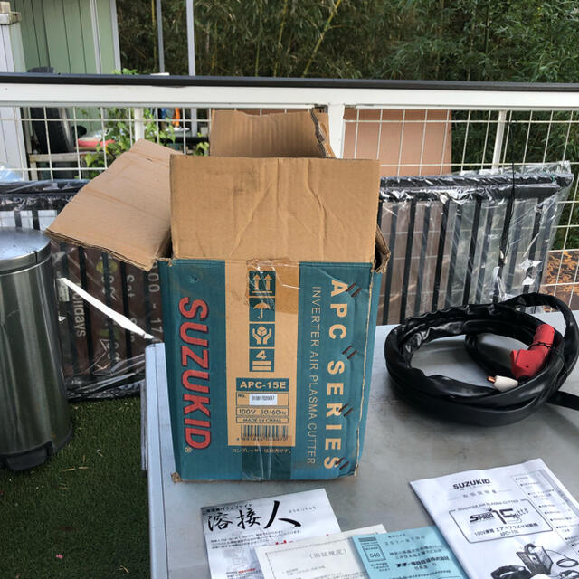 美品!スズキッド【SUZUKID】エアープラズマ切断機【APC-15E】100V 美品!スズキッド【SUZUKID】エアープラズマ切断機【APC-15E】100V
