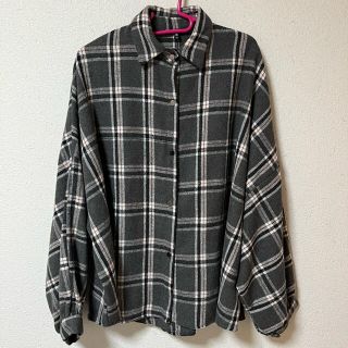 スプレイ(SpRay)の新品 spray オーバーサイズ チェックシャツ(シャツ/ブラウス(長袖/七分))