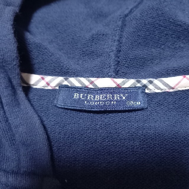 BURBERRY(バーバリー)のBURBERRY　子供パーカー80 キッズ/ベビー/マタニティのベビー服(~85cm)(トレーナー)の商品写真