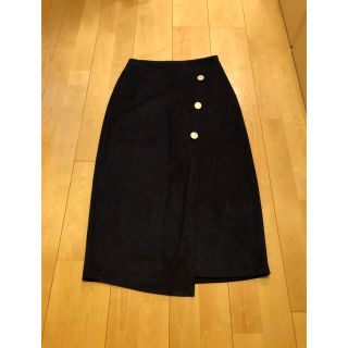 ザラ(ZARA)のZARA スリット入りロングスカート美品(ロングスカート)