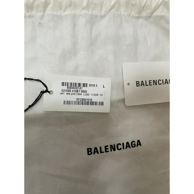 Balenciaga(バレンシアガ)のバレンシアガbalenciaga ロゴキャップ ホワイト白L メンズの帽子(キャップ)の商品写真